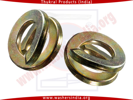 double coil spring washers - double coiled spring lock washer manufacturers in india